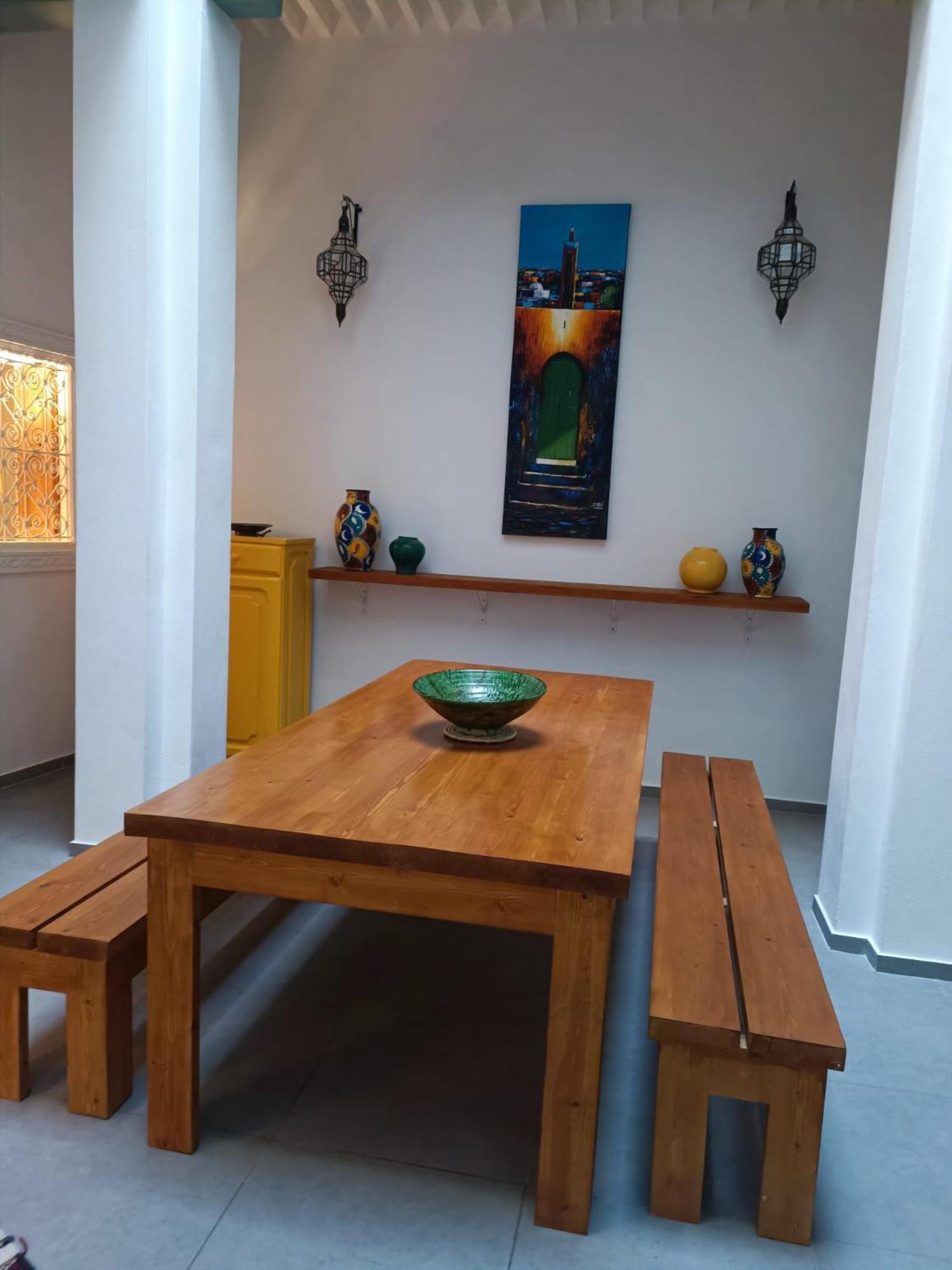 La Maison Des Amis Фес Экстерьер фото
